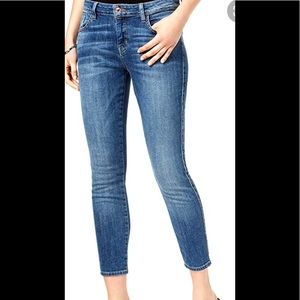 Guess crop midi denim size 28
